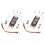 2pcs 2 in 1 CC1101 & NRF24L01 Module for M5Stack StickC Plus2 Sub-1G+2.4G Dual-Band RF Development Board 1