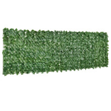 Siepe artificiale per la privacy, schermo frangivista da giardino resistente ai raggi UV, 300x100 cm