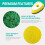 12 Pcs Dish Wand Refills Sponge  with Hole,Non Scratch Dishwand Refill Heavy Duty Replacement ,Soap Control 7