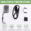 2X Chameleon V2.0 RFID  Chip Reader Emulator+UID Keychain/CUID Card 125K 13.56M Card Decode NFC Duplicator 6