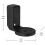 Wall Mount Holder for Alexa Echo Dot 4 Generation Speaker Bracket with Cord Management Stand Speaker Rack Black 6