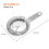 (Ice filter 1) Stainless Steel Cocktail Strainer - Short Handle 4