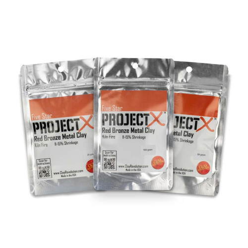 (Red Bronze, 100g) Project X Copper and Bronze Clays 25g/50g/100g 2