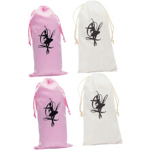 Sacos de armazenamento de sapatos de balé Organizador de cordão bolsa leve portátil