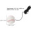 Equipamento de treinamento de beisebol de 2pcs com corda elástica de 9 polegadas e 4M - treinador portátil de resistência ao bate e ao lançamento 8