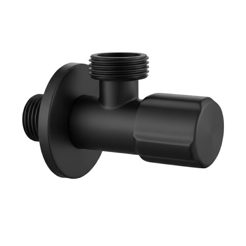 Angle Valve 02 1/2" X 3/4" Black