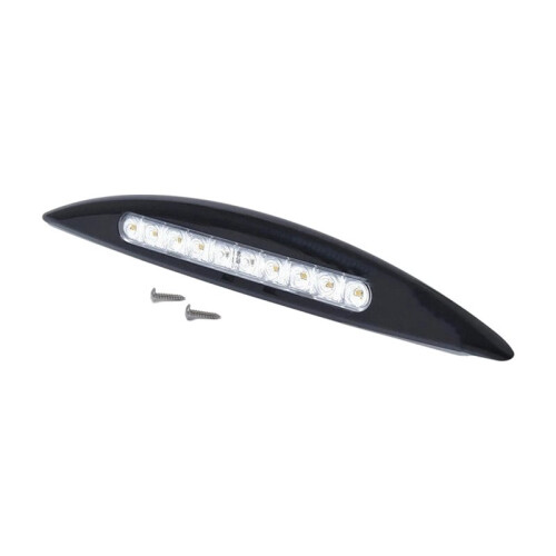 Luz de Teto Interna 12V para Cabine de RVs,  e Iates, Preta