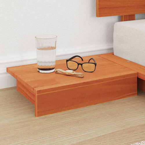 VidaXL vidaXL Bed Frame Brown 75 x 190 cm Wood 1