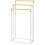 Bamboo Towel Rack Stand with 3 Bars, Bathroom Storage Organizer 2