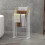 Bamboo Towel Rack Stand with 3 Bars, Bathroom Storage Organizer 3