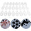 24PCS reutilizáveis Christmas Face Paint Stencils Modelos de desenho ocos 5