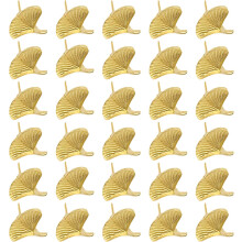 30pcs Folha de metal Thumbtacks para Corch Board Pushpins criativos
