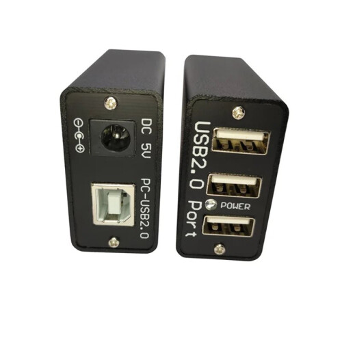 USB 2.0 High-Speed Isolator 480Mbps - Ground Loop Noise Eliminator for DAC / Audio, External Power Supported 2