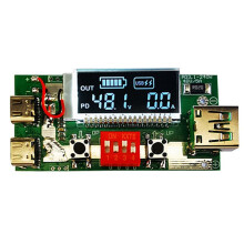 PD3.1 28V-5A Quick Charge Trigger Decoy Digital Current Voltage Meter Charger Mobile Power Supply Type-C USB Tester