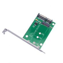 SATA3.0 to M.2 NGFF SSD Adapter Card 6Gbps Supports 2230/2242/2260 SSDs Expansion Card