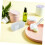 30pcs Aroma Cera Tablet Molde Cera Melt Clamshells Caixa de embalagem plástica 7