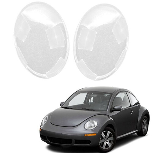 1 Pair Headlight Lampshade Transparent Lens Cover Headlight Shell for  Beetle 2006-2012
