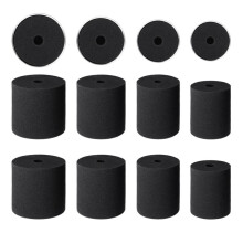 4 Größen 8 Stück Becher-Dreher Schaumstoff-Einsätze für 1/2 Zoll PVC-Rohr Schaumstoffeinsätze Zubehör Passend für 10 Oz Bis 40 Oz