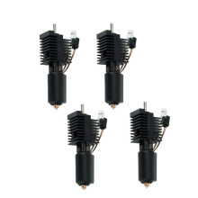 4 Pcs for Ceramic Hotend Nozzle Kit Integrated Metal Nozzle 3D Printer Accessory
