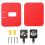 WiFi LoRa 32 V4 Development Board Shell with 14500 Battery Slot and GPS Module Space for Industrial Deployment Red 1