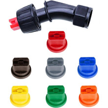 110Flat Fan Spray Nozzles, 7Pcs 0.1–0.6Mm Sprayer Nozzle Tips, for The Replacement Boom Pump Spraye