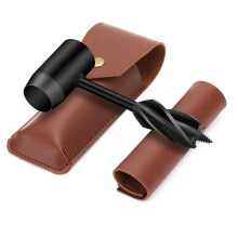 Hand Auger Wood Drill Bit Set Survival Tool Hand Auger Wrench Column Hole Shovel Outdoor Backpack Ca