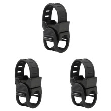 3X 360 Degree Rotation Bicycle Cycling Flashlight Mount Holder Front Light Torch Bracket
