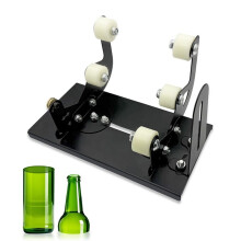 Máquina Cortadora de Esculturas de Vidrio Herramienta Cortadora de Botellas de Vidrio Soporte para Botellas de Vidrio Cortador de Vidrio Multiusos