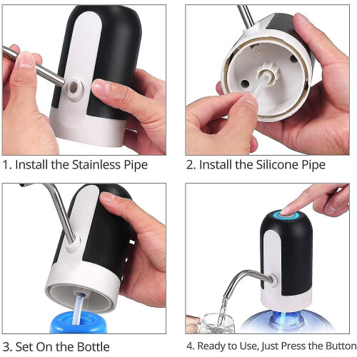 Electric Water Bottle Pump, Usb Charging Water Dispenser
