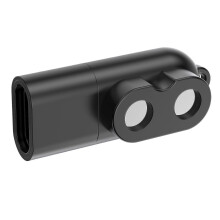 High Performances Magnetic Charging Adapter Compatible for MH7,MH8,MH11 iH11R,ML4 Flashlights Models Metal Case Black