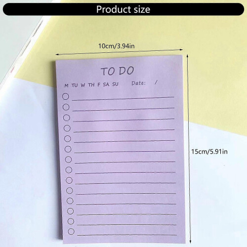 Colorful Note Paper 360Sheets 6x4Inch Adhesive Note Pad Notes Paper Lined Pocket Notepads for Writing Journaling