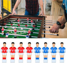 1 Set of Football Machine Soccer Foosball Player Replacement Table Football Soccers Player Statue Foosball