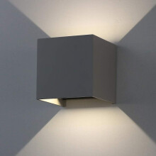 12W Cube LED Outdoor Wall Lamps,up and Down Adjustable Light Beam,Waterproof IP65 for Outdoor Wall L