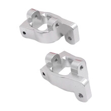 2x RC Car C-Hub Carrier Replacement for Wltoys 144001 1/14 RC Car Silver