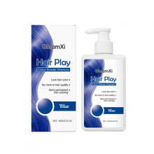 GleamXi Blue Hair Shampoo Gentle Care Softening Natural Color Enhancing Hair Gloss 250ml