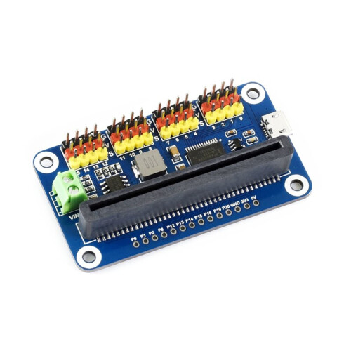 Servo Driver for Micro:Bit 16-Channel Servo Driver Controller Expansion Board I2C Interface for Robot Accessories