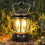Led Retro USB Rechargeable Camping Lantern Dimmable Warm White Light 1