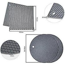 Set of 4 Silicone Trivets - Light Gray
