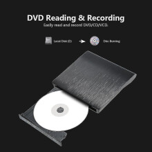 External Usb 3.0 Slim Dvd Rw Cd Writer Drive Reader Burner Player for Laptop Pc