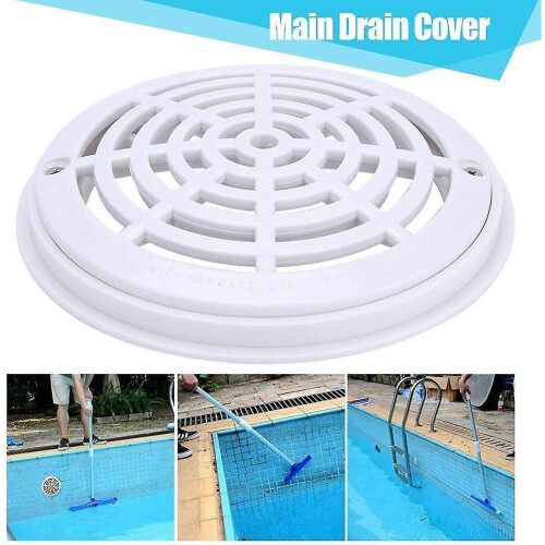 1Pc Round Main Drain Cover for Swimming Pool Replacement Pipe Fittings