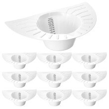 10Pcs Urine Collection Hat for Toilet Stool Sample Collection Kit Toilet Hats,Pee Catcher Urine Collector, 30oz/900cc