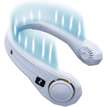 Bladeless Hanging Neck Fan Usb Leafless Hanging Neck for Men and Women, USB Charging Small Fan 4000m