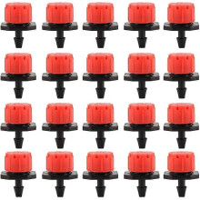100Pcs Drip Irrigation Drippers, Garden Emitter Sprinkler Nozzles, 360 Adjustable Automatic Drip