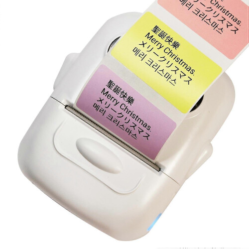 Portable Bluetooth Thermal Label Paper Printer 2