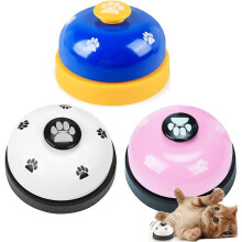 Pet Doorbells for Dog Cat 3 Pieces Stainless Steel Bells