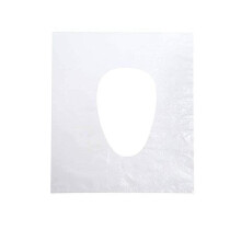 50 pieces travel waterproof disposable toilet seat pads for travel