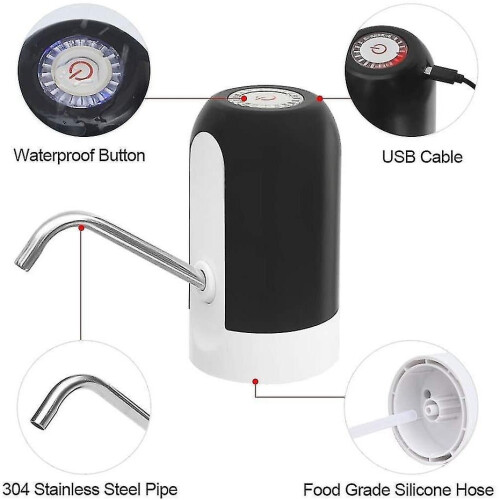 Electric Water Bottle Pump, Usb Charging Water Dispenser 1