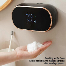 Automatic Foaming Soap Dispenser, 350Ml Touchless Hand Wash Dispenser , Liquid Soap Pump for Bathroo