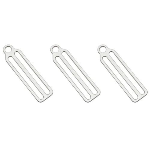 3X Scuba Diving Tech Diving Sidemount BCD Fixing Buckle Rope Retainer for 2Inch Webbing Diving Accessories