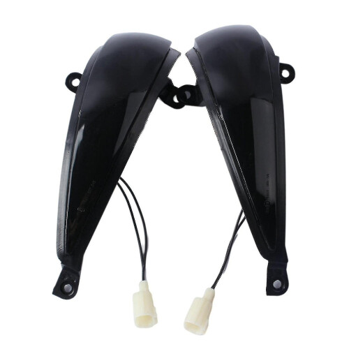 2X Dynamic Black Rear View Mirror Led Indicator Lights for Honda Civic Mk8 05-2012 1
